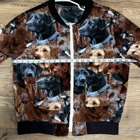 Handmade Fleece Zip-Up - Picture 6 of 9